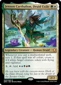 Jensen Carthalion, Druid Exile